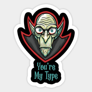 Nosferatu Vampire Sticker